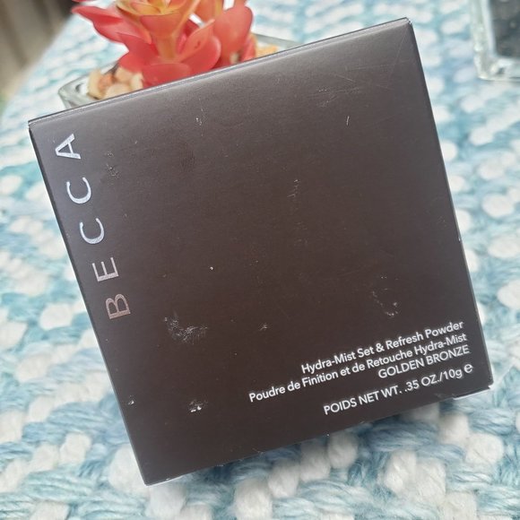 BECCA Hydra-Mist Set Refresh Powder GOLDEN BRONZE! - Picture 3 of 9